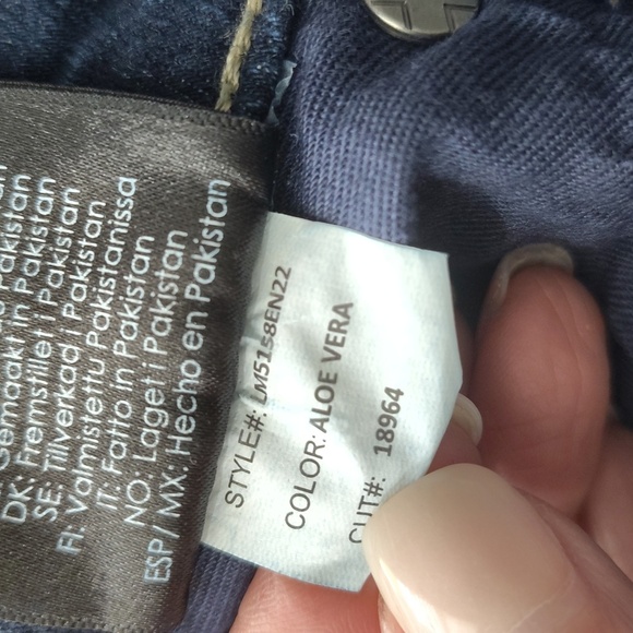Liverpool Girlfriend Denim Jeans Size 25 Aloe Vera Color Stretch Light Distress - Picture 11 of 14